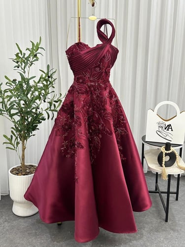 فستان سهرة ميد ميكادو مورد راقي