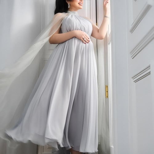 فستان حوامل بتصميم فخم وراقي