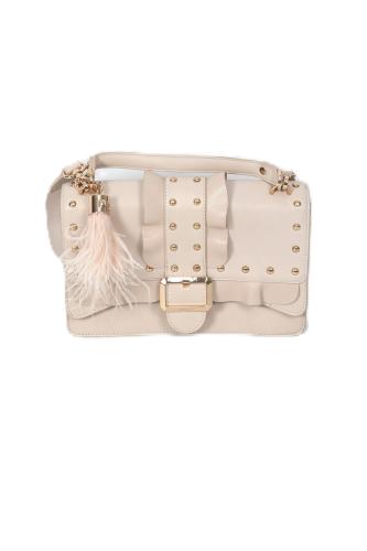 شنطة يد نسائية بيج من LIU JO – أناقة راقية بلمسة ف...