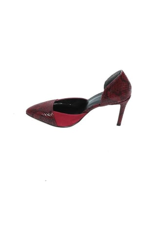 حذاء نسائي بكعب أنيق من GUSTO — جلد صناعي — مقاس 3...