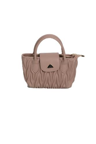 شنطة يد نسائية بيج غامق LOR AINA – أناقة راقية بلم...