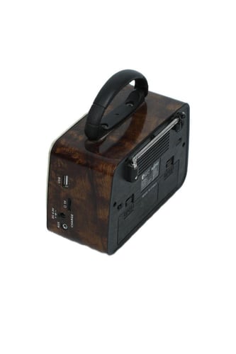 اديو صغير محمول مع بلوتوث وUSB – صوت واضح أينما كن...
