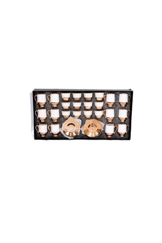 طقم فناجيل قهوة وشاهي 36 قطعة