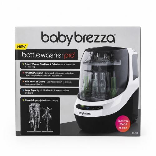 Baby Brezza جهاز تنظيف وتعقيم وتجفيف الرضّاعات
