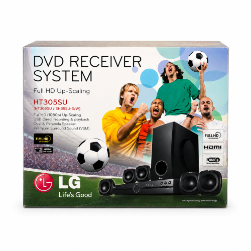 LG نظام مسرح منزلي DVD Receiver System بتقنية Full...