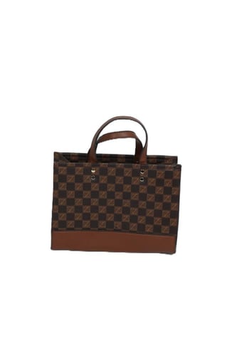 شنطة يد نسائية بني غامق – أناقة كلاسيكية بلمسة فاخ...