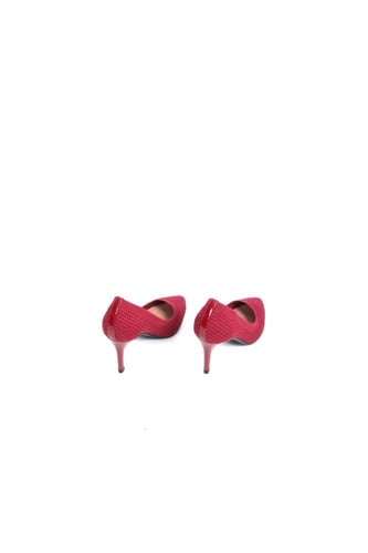 حذاء نسائي بكعب قماشي مقاس 36 – تصميم أنيق وخفيف ل...