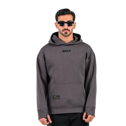 dark gray hoodie Oversize