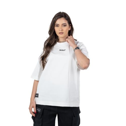 White T-shirt Oversize