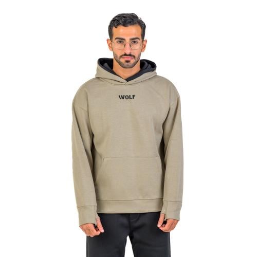 beige Hoodie Oversize