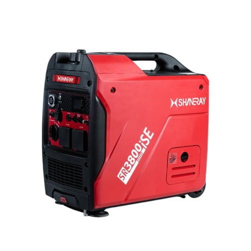 مولد كهرباء بنزين كاتم صوت بصمة وريموت 3800 - شينر...