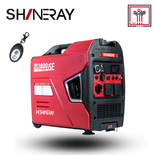 مولد كهرباء بنزين كاتم صوت بصمة وريموت 3800 - شينر...