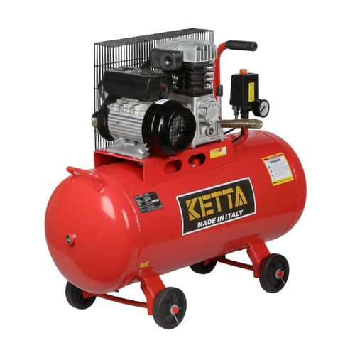 كمبروسر هواء 100 لتر 2 حصان ايطالي - كيتا