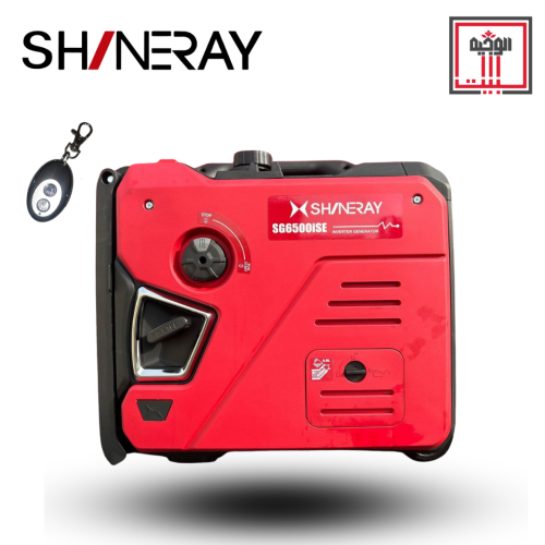 مولد كهرباء بنزين كاتم صوت بصمة وريموت 6500 - شينر...