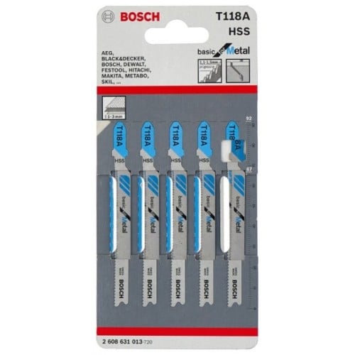 ريش منشار اركت حديد بوش T118A