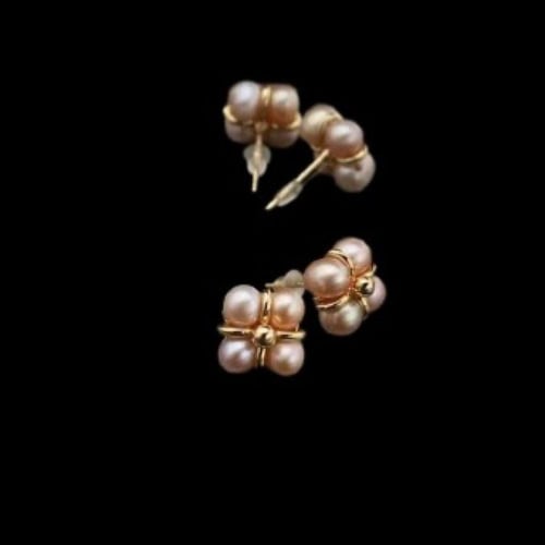 حلق من اللؤلؤ الطبيعي / HG 104