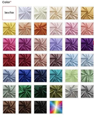 فستان سهرة ميرميد ساتان – تفصيل حسب الطلب