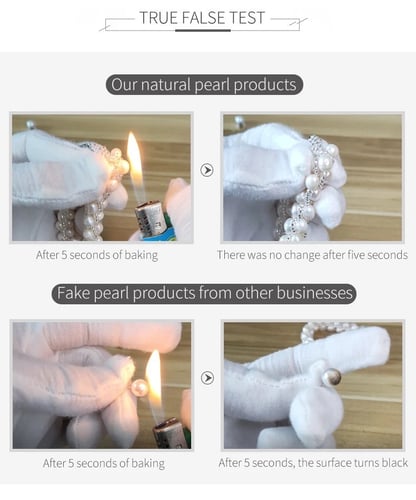 شوكر / قلاده قصيره من اللؤلؤ الطبيعي \ LG 224