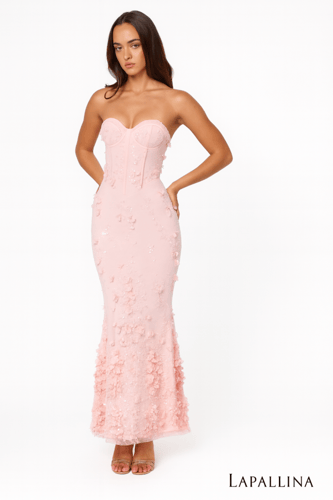 فستان سهرة مستورد ، فستان ماريا فستان سهرة كورسيه...