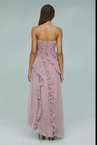 فستان شيفون سباكتي