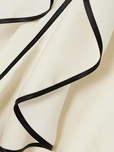 فستان جاهز من الكريب الفاخر و ستريتش خفيف