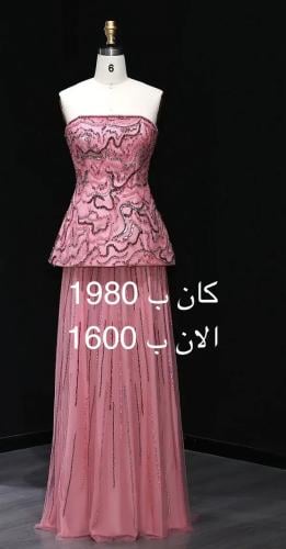 فساتين سهرة مستورده ( مخفضه لفترة محدوده) و توصيل...