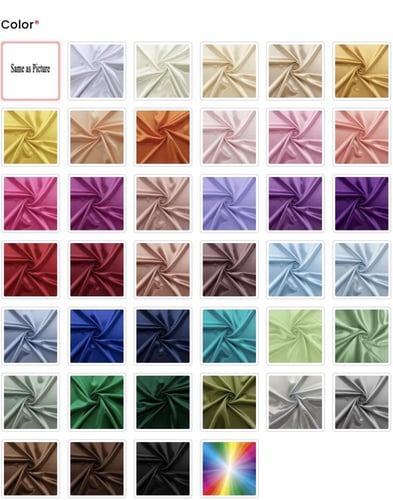 فستان سهره ساتان أبيض بكتف واحد – تفصيل حسب الطلب