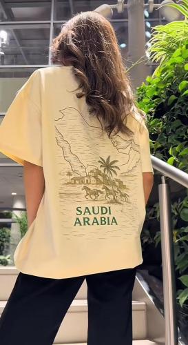 تيشيرت السعودية اليوم الوطني إصدار حديث