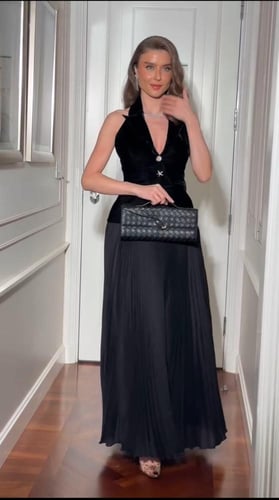 فستان اسلين 1030