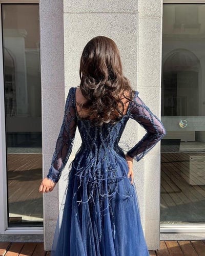 فستان ازرق AS-N 10