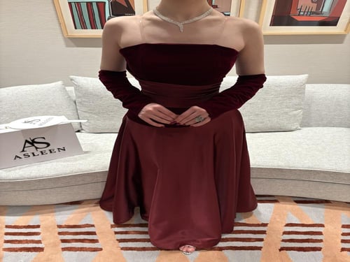 فستان اسلين 1054