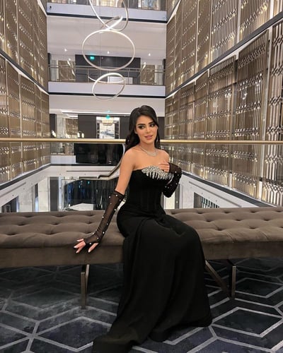 فستان اسلين 099