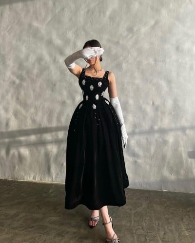 فستان ميدي انيق