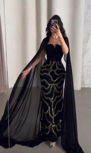 فستان وهج الاسود