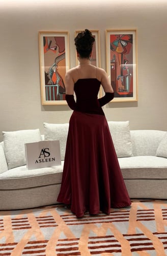 فستان اسلين 1054