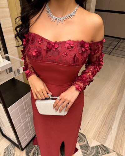 فستان عودي 0035