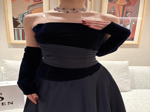 فستان اسلين 1055