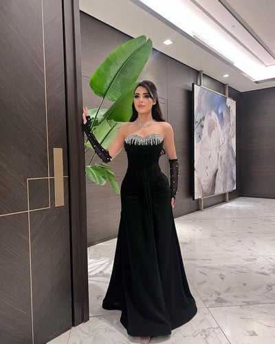 فستان اسلين 099