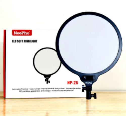 مصباح حلقي ناعم من نوع Neepho LED NP-26