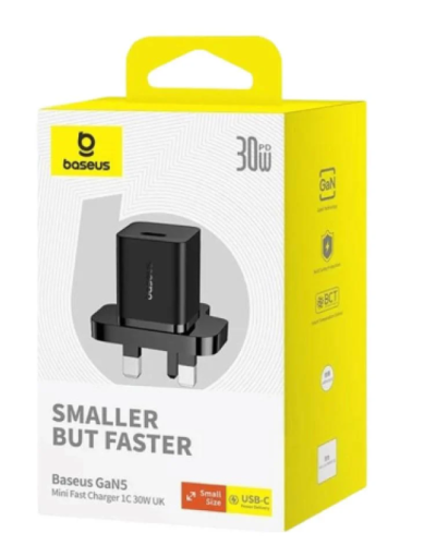 شاحن بيسوس 30 واط BASEUS 30 WATT CHARGER