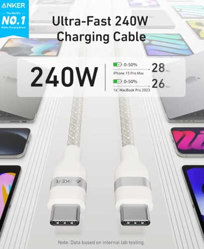 كيبل انكر Anker-240W-A82E2H22