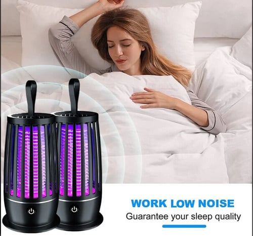 مصباح قاتل البعوض، 3000 فولت 360 درجة، صاعق الحشرا...