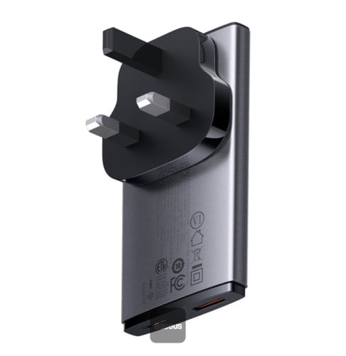 شاحن Baseus GaN5 Pro فائق النحافة وسريع C+U 65 وات...