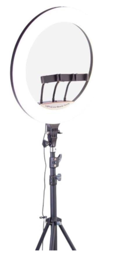 حلقة إضاءة LED GLR-14 من Green Lion - أبيض/محايد/د...