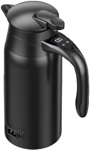 غلاية كهربائية للسيارة - غلاية سفر ذكية بسعة 800 م...