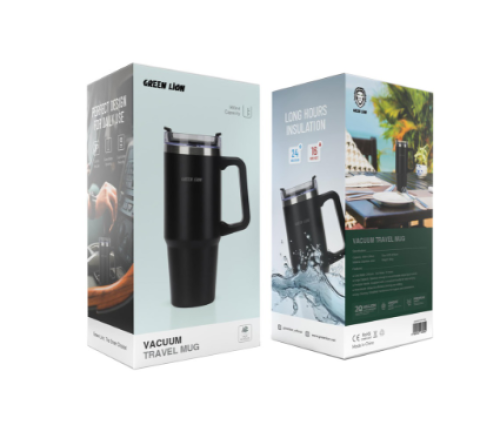 Green Lion Vacuum Travel Mug