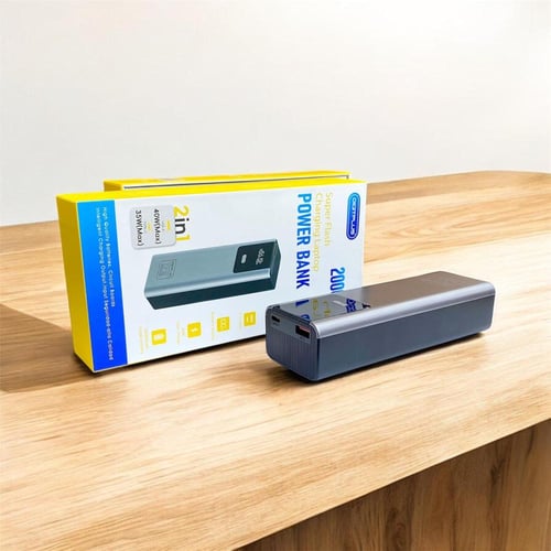 باور بنك بقوة 20000 الف mAh سوبر فلاش لشحن الماك و...