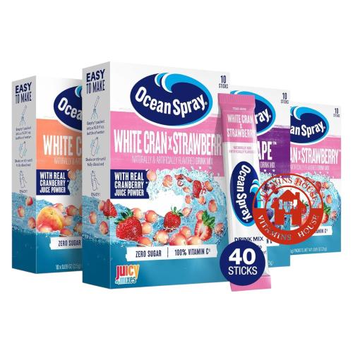 Original Cranberry flavors - 4 assorted cans - Oce...