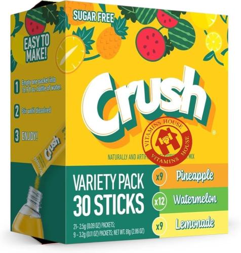Crushed flavors 1 large box