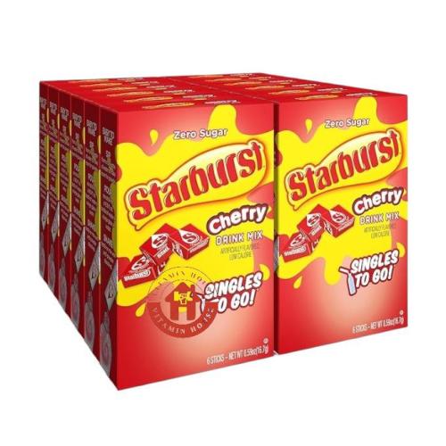 Cherry flavor - 12 cans - Starburst